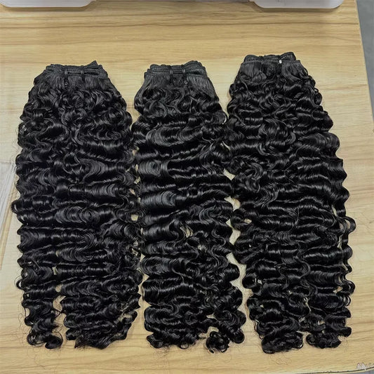 Burmese Curly Hair Bundles