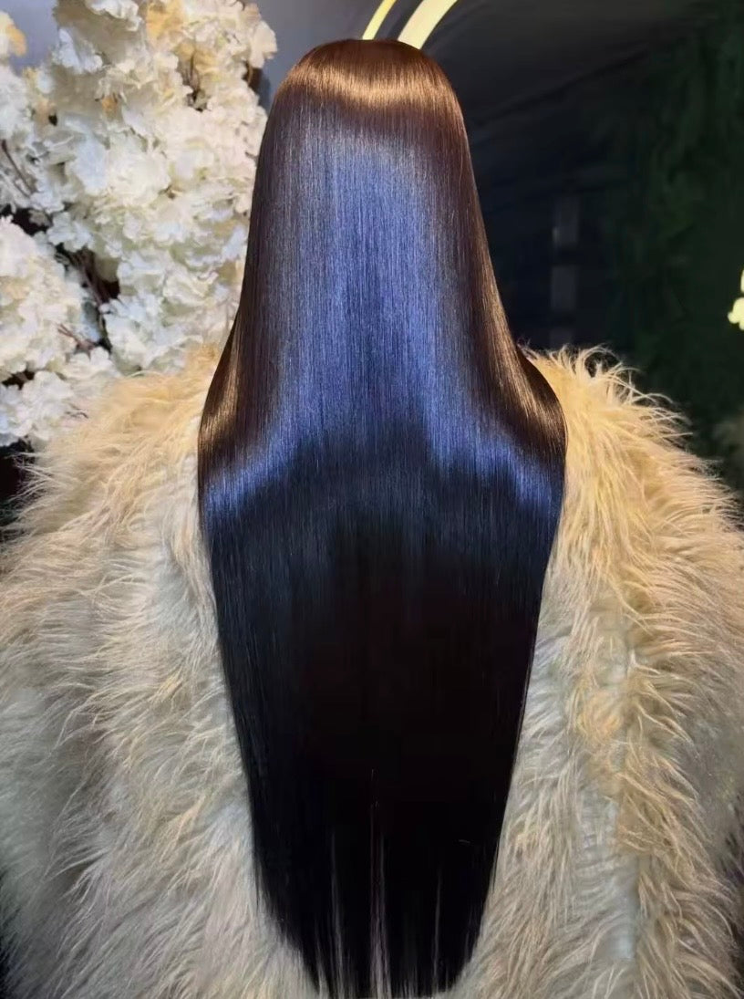 Raw Vietnamese human hair lace front wig