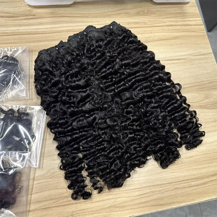 Burmese Curly Hair Bundles